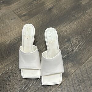 Sam Edelman Carmen Sandal  white size 7